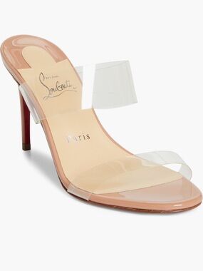 Christian Louboutin Just Nothing Slide Sandal 37